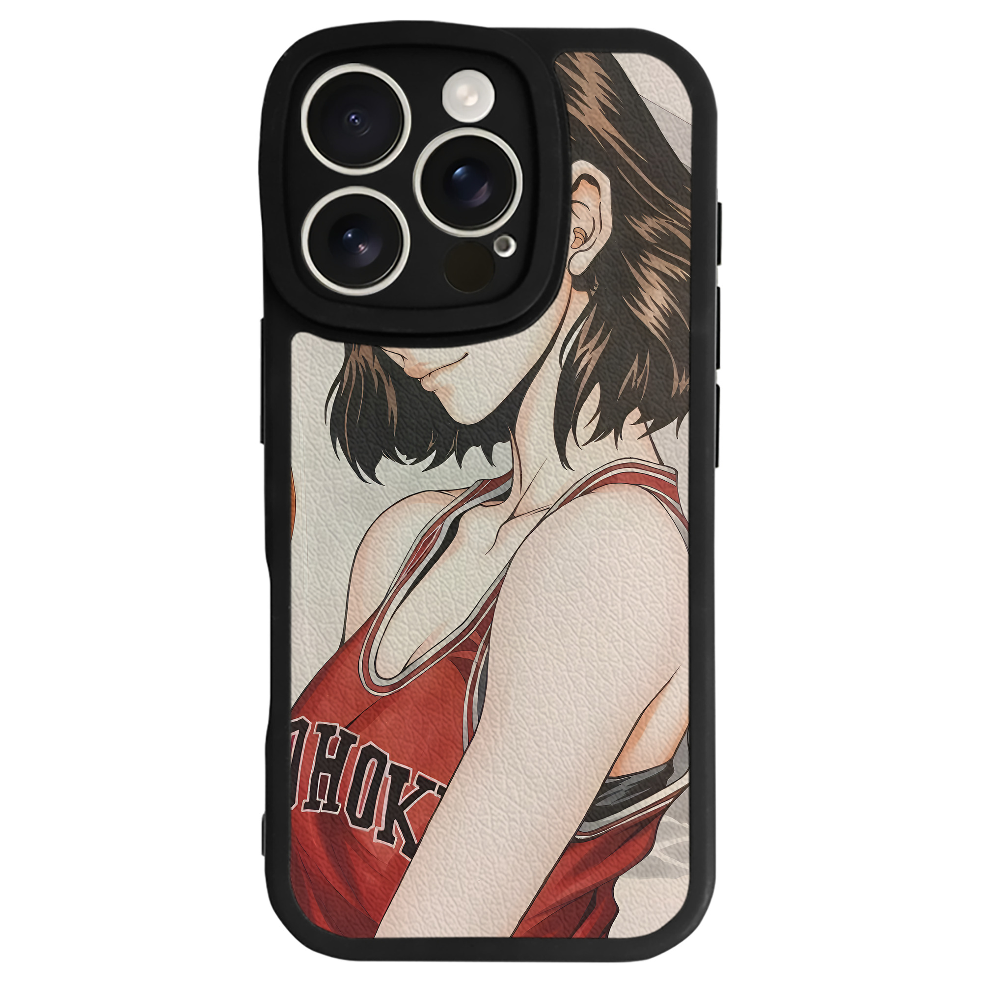 （画像用） SLAM DUNK／スラムダンク 【iPhone 16シリーズ対応】シリコンスマホケース（レザー調） 材質：シリコン